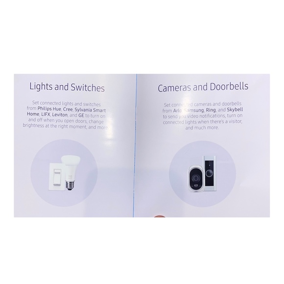 Samsung SmartThings Smart Hub 2nd Generation STH-ETH-250 w/cords, Tested Works! - Picture 12 of 16